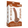 LoveToy SlidingSkin Gode Sliding Skin 14 x 3.5 cm Marron